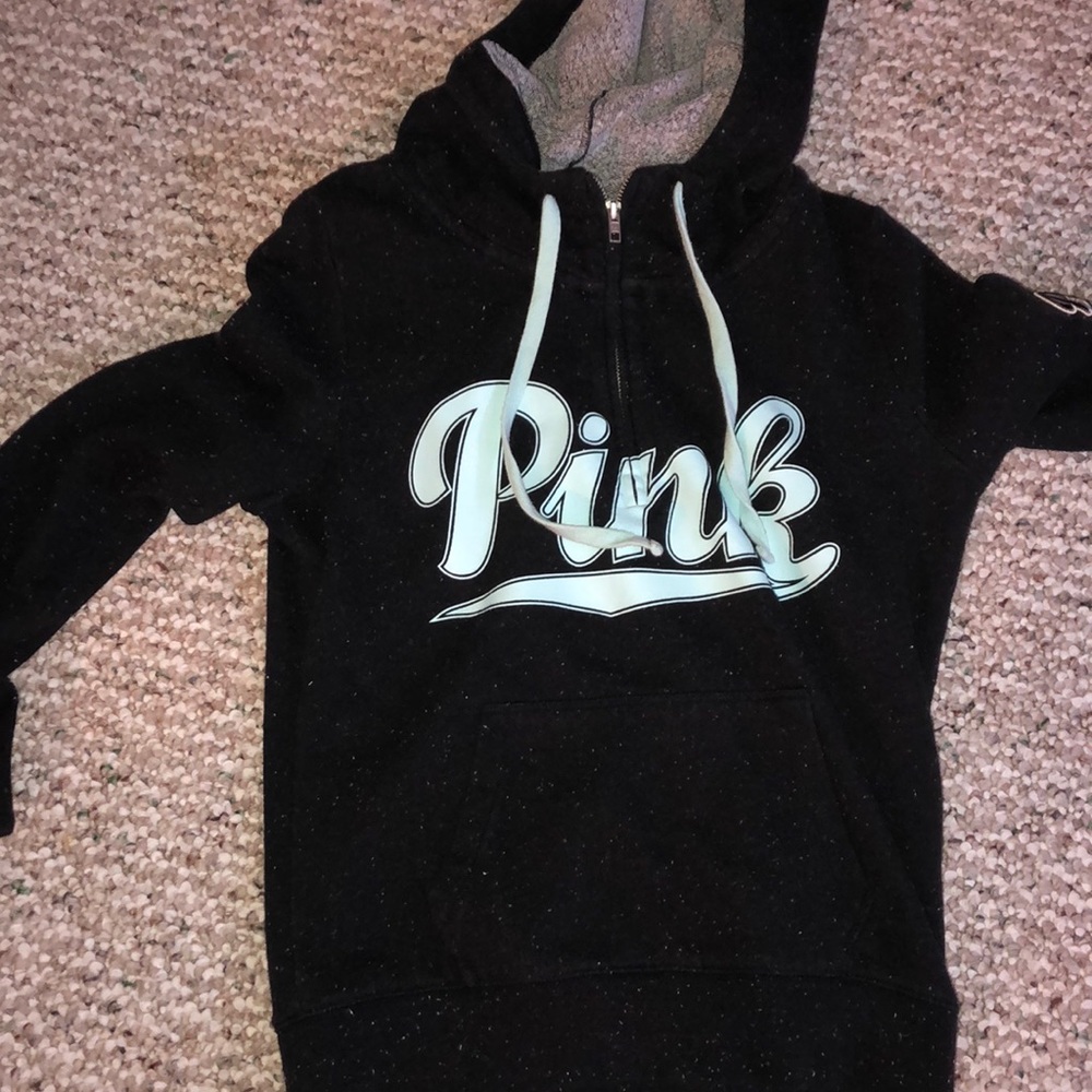 Pink hoodie